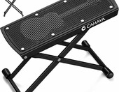 CAHAYA podnozek gitarowy skladany, metalowy, z 6-stopniowa regulacja – zdjęcie 1