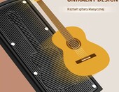 CAHAYA podnozek gitarowy skladany, metalowy, z 6-stopniowa regulacja – zdjęcie 3
