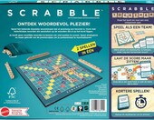 Scrabble Mattel Games - klasyczna gra słowna dla rodziny – zdjęcie 2