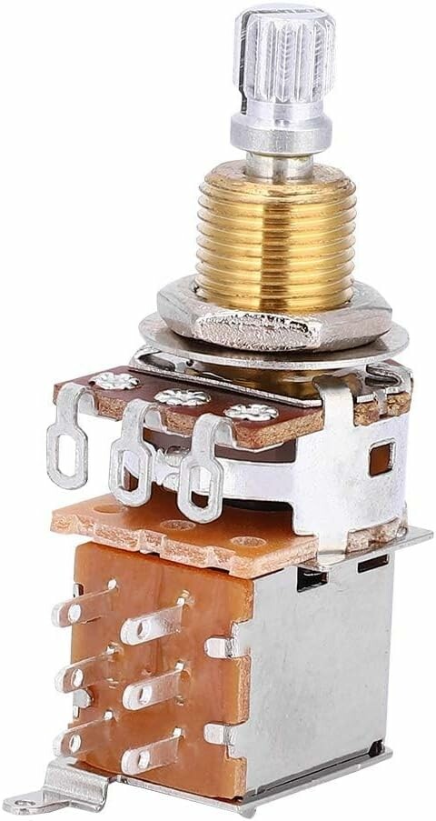 Potencjometr Push-Pull A500K do gitary elektrycznej - Zerodis