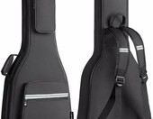 CAHAYA CY0201 Pokrowiec na gitarę elektryczną - wyściełany futerał Gig Bag, czarny – zdjęcie 1