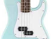 Squier Debut Precision Bass - gitara basowa elektryczna, Daphne Blue – zdjęcie 2