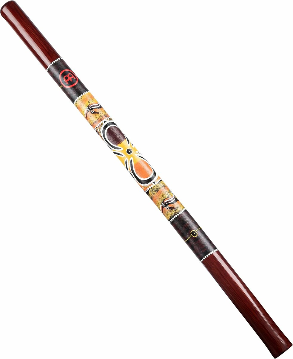 Meinl DDG1-R Didgeridoo bambusowe, czerwone, 120 cm