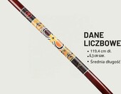 Meinl DDG1-R Didgeridoo bambusowe, czerwone, 120 cm – zdjęcie 5