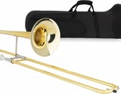 Classic Cantabile TP-42 Puzon tenorowy Bb – mosiądz, lakierowany – zdjęcie 1