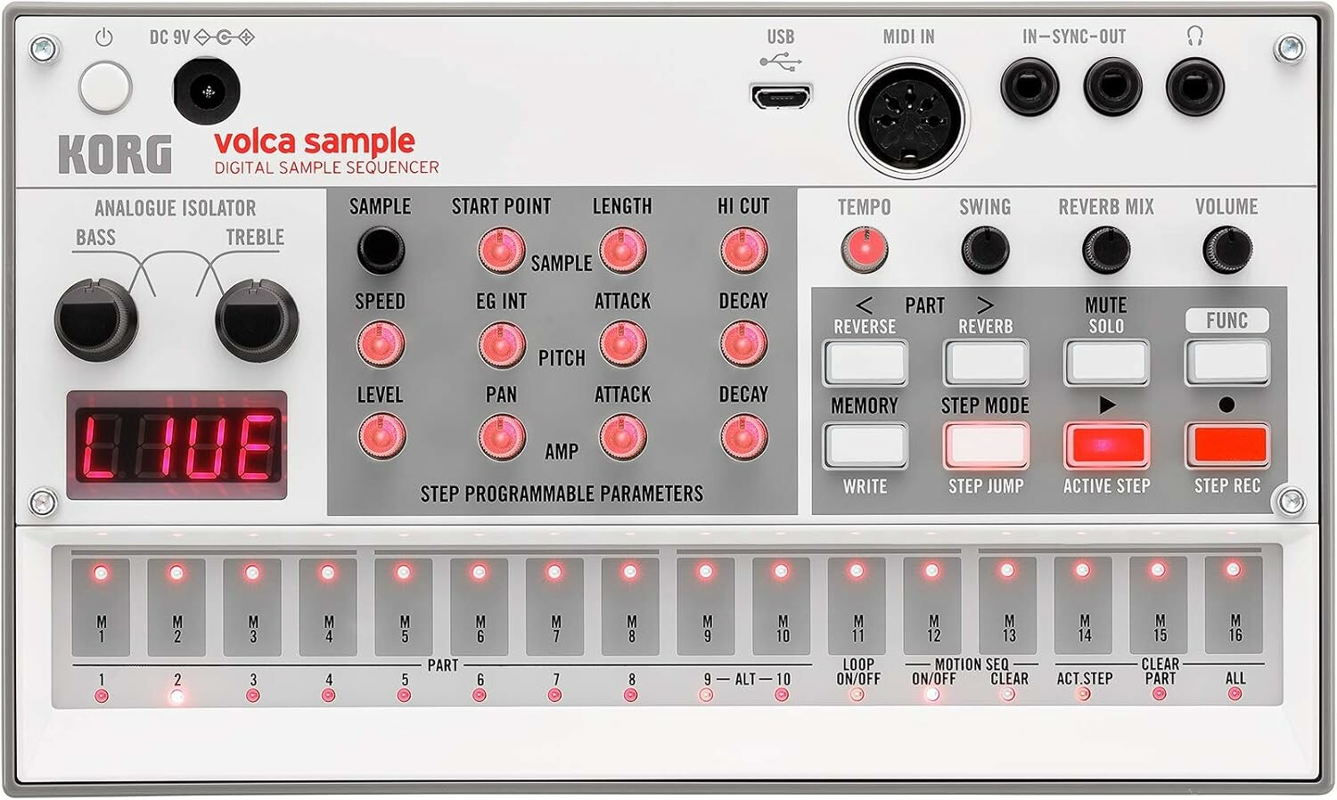 Korg Volca Sample2 – kompaktowy sampler cyfrowy