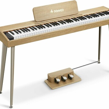 Pianino cyfrowe 88 klawiszy Donner DDP-60, stan: nowy
