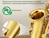 Eastar AS-II EB134 Saksofon altowy Eb – złoty lakier, zestaw dla początkujących – zdjęcie 4