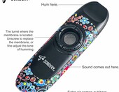 Sondery SK-1 Kazoo z 5 membranami zapasowymi i smyczą – zdjęcie 3