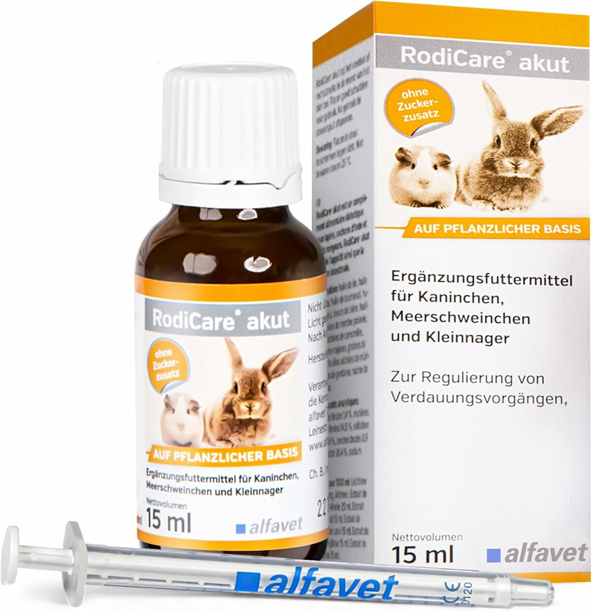 Alfavet RodiCare Akut 15 ml – preparat ziołowy dla gryzoni i królików