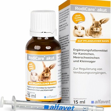 Alfavet RodiCare Akut 15 ml – preparat ziołowy dla gryzoni i królików