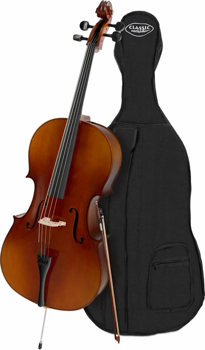 Classic Cantabile Student Cello 4/4 – wiolonczela z łukiem i futerałem