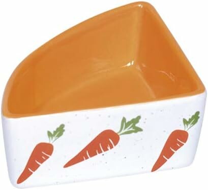 Nobby ceramiczna miska dla gryzoni z motywem marchewki