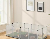 SONGMICS kojec modułowy dla gryzoni 125 x 63 x 42 cm – zdjęcie 2