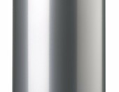 Durable kosz na śmieci metalowy 15 l, srebrny - kosz biurowy – zdjęcie 1