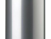Durable kosz na śmieci metalowy 15 l, srebrny - kosz biurowy – zdjęcie 3