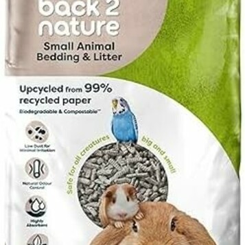 Back-2-Nature papierowa ściółka dla gryzonia 30 l - podłoże do klatki