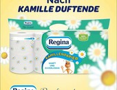 Regina papier toaletowy Rumiankowy 48 rolek, 3-warstwowy – zdjęcie 4