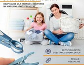 culiclean zestaw 40 klamerek do prania z koszykiem, miękkie klipsy – zdjęcie 5