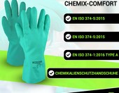 RODOPI Chemix-Comfort rękawice nitrylowe do sprzątania, 12 par – zdjęcie 4
