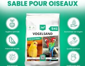 Best for Home piasek kwarcowy do klatki dla ptaków 5 kg – zdjęcie 3