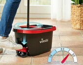 Vileda Turbo mop obrotowy z wiadrem i pedałem nożnym, mikrofibra – zdjęcie 3