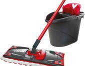 Vileda Ultramax BOX zestaw wiadro z wyciskaczem i mop płaski – zdjęcie 1