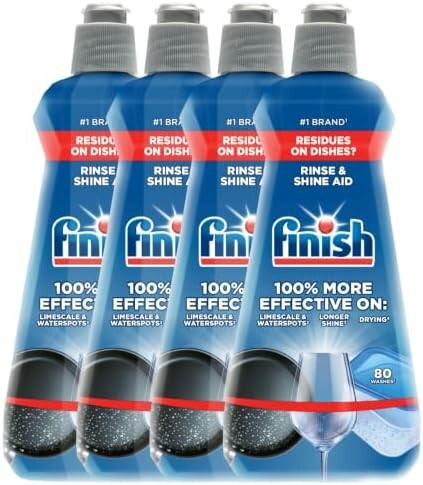 Finish Płyn nabłyszczający do zmywarki 4 x 400 ml