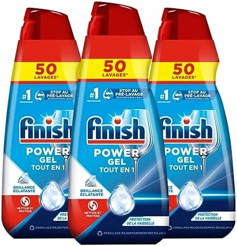 Finish All in One Max Żel do zmywarki 3 x 1 l