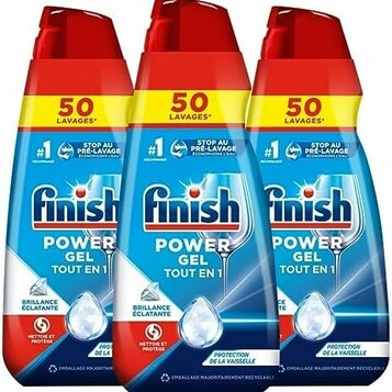 All in One Max Żel do zmywarki 3 x 1 l Finish (stan nowy)