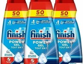 Finish All in One Max Żel do zmywarki 3 x 1 l – zdjęcie 1