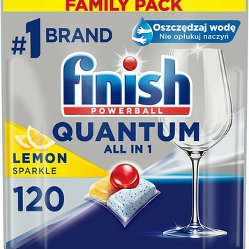 Tabletki do zmywarki Finish Quantum All-in-1 (stan nowy)