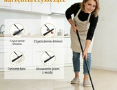 Suprbee Ściągaczka do wody z uchwytem teleskopowym 30-120 cm, czarna – zdjęcie 4