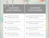 Morella Wisiorek damski litera K, srebro 925 rodowane, z cyrkoniami – zdjęcie 3