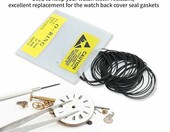 Aurobest Uszczelki do zegarków O-ring, zestaw 500 szt., 31-40 mm – zdjęcie 4