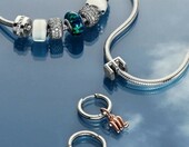 WEIMU Zawieszka charms do bransoletki, srebro 925, stoper – zdjęcie 2