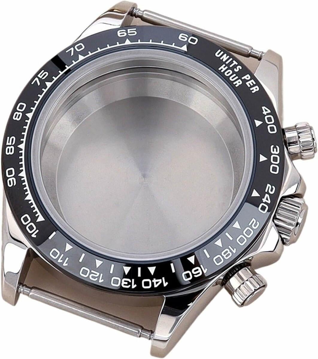 Gladiaond Koperta zegarka 39 mm, stal nierdzewna 316L, szkło szafirowe