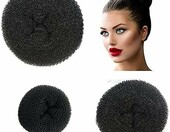 Akcesoria do koków Styla Hair, zestaw 3 wypełniaczy, czarne – zdjęcie 1
