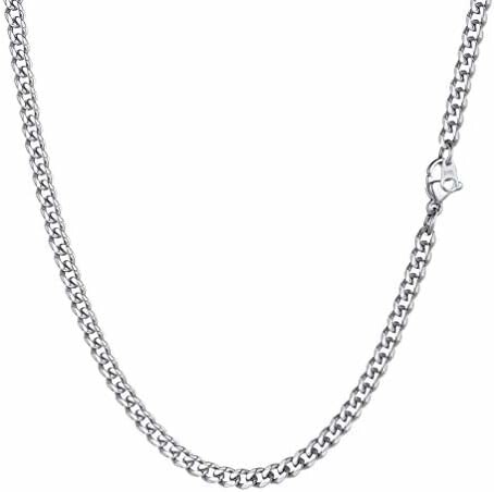 Łańcuszek męski PROSTEEL kubański, stal nierdzewna 316L, 46 cm