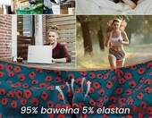 INNERSY Majtki damskie bawełniane 6 sztuk - wielokolorowe, L – zdjęcie 5