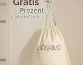 BOSKIMO Szlafrok unisex bawełniany 420 gsm - antracytowy, XL – zdjęcie 3