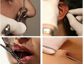 Sersoua Zestaw narzędzi do piercingu 42 elementy - igły i szczypce – zdjęcie 4