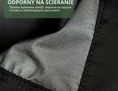 Getry ocieplacze Unigear outdoorowe wodoodporne 1000D, czarne, rozmiar L – zdjęcie 3