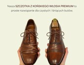 Langer & Messmer szczotka do butów z włosia końskiego – pielęgnacja skóry – zdjęcie 2