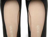 DREAM PAIRS damskie baleriny płaskie z kokardką – eleganckie baletki – zdjęcie 4