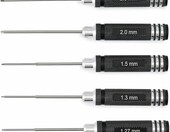 QWORK klucze imbusowe do modeli RC, 7 szt., 0,9-3,0 mm – zdjęcie 2