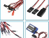 ZHUROUPU oświetlenie LED do modeli RC 1/10, 12 diod, 4 tryby – zdjęcie 4