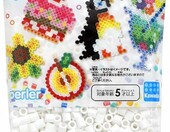 Perler Koraliki modułowe do prasowania – 1000 szt., białe – zdjęcie 1