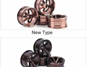 Agatige Piasty koła RC 12 mm aluminium – 4 szt. do modeli 1/10 – zdjęcie 3