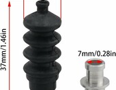 Ruiwaer Uszczelki gumowe do łodzi RC 37 mm – 2 zestawy, wodoodporne – zdjęcie 2